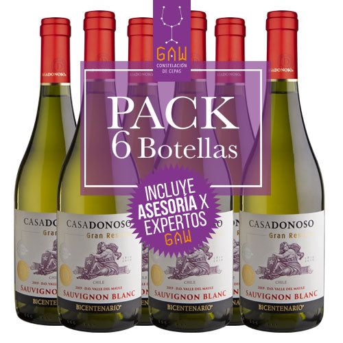 Casa Donoso Bicentenario Sauvignon Blanc Gran Reserva Wine Pack