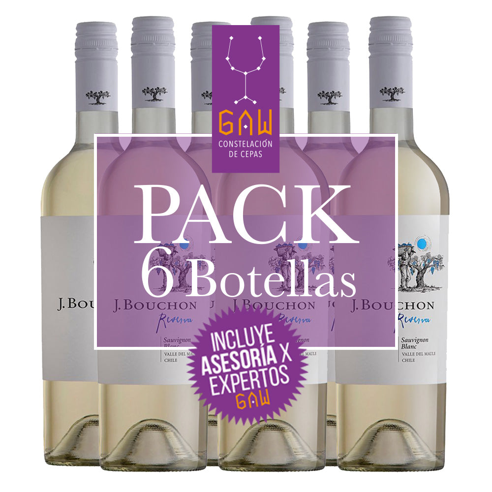 Pack Vinos J. Bouchón Sauvignon Blanc Reserva