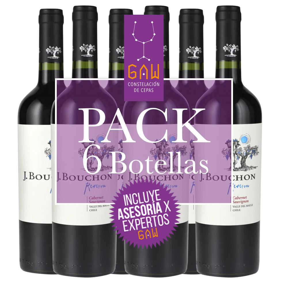 J. Bouchón Cabernet Sauvignon Reserve Wine Pack